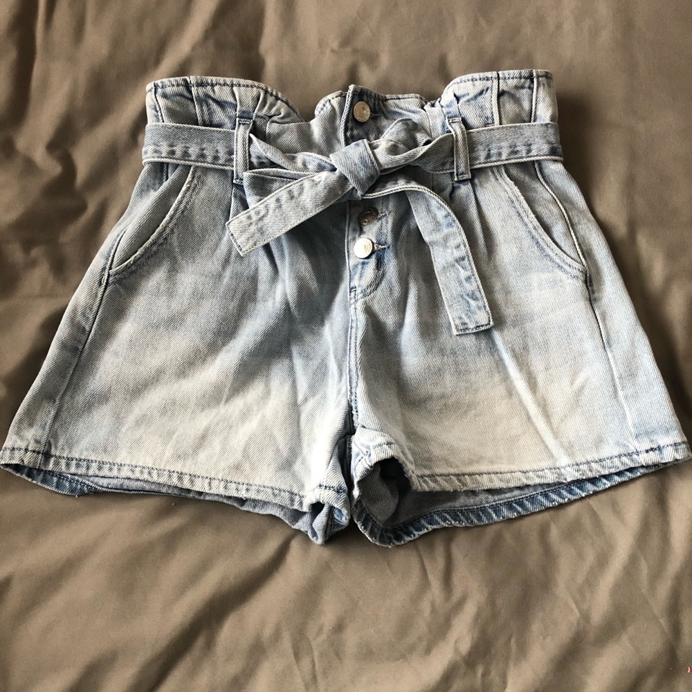 High Waisted Jean Shorts